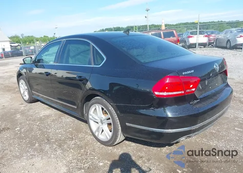 2014 Volkswagen Passat 2.0L Tdi Se из США, поврежденный, VIN 1VWBN7A32EC087382